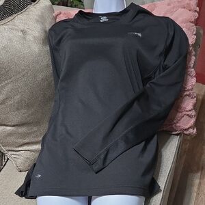 Reebok Black Jersey Classic Crew Top